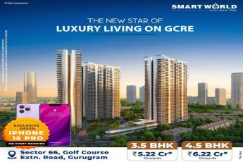 Smart World: Redefining Elegance with Luxurious 3.5 & 4.5 BHK Apartments on GC Ext. Road, Gurugram