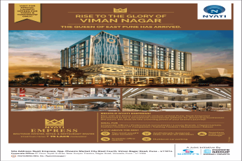 Boutique offices, retail and restaurants spaces starting from Rs 75 lakh onwards at Nyati Empress, Pune