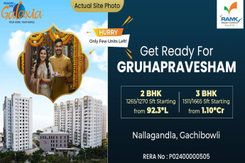 Ready to move in flats at Ramky One Galaxia, Hyderabad
