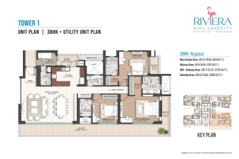 Explore Luxurious 3BHK at Riviera AIPL Lakecity, Sector 103, Gurugram