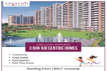 Amarah by Ashiana: Luxurious Living in Spacious 3 BHK Homes Ideal for Families in [Location]