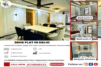 Elegant 3BHK Flats in Delhi: A Blend of Luxury and Comfort