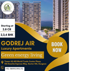 Experience Sustainable Elegance at Godrej Air: Luxurious Green Residences in Gurgaon