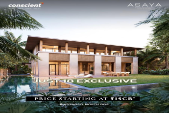 Explore Conscient ASAYA in Assagao || Limited Edition: Just 18 Villas Available || Luxury Villas Starting at ₹15CR in Goa