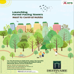Launching forest facing towers at ATS Destiniaire in Great Noida