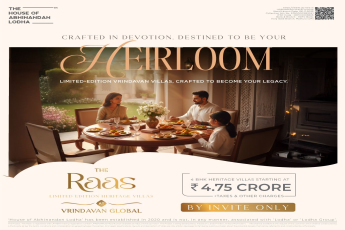 Explore Luxurious Living at The Raas, Vrindavan Global by The House of Abhinandan Lodha, Villas Starting ₹4.75 Crore