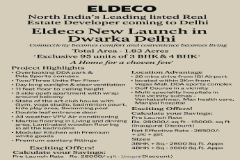 Eldeco New Launch in Dwarka Delhi - Discover Luxury Living