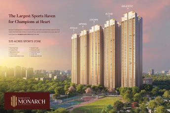 Discover Suncity's Monarch Residences, 3.15 Acres Sports Zone in the Heart of the City!