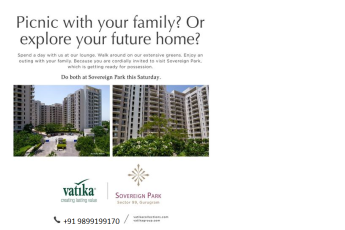 Vatika Sovereign Park: A Blend of Nature and Luxury in Sector 99, Gurugram