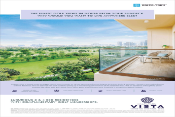 Luxurious 3 & 4 Bed residences with complimentary golf memberships at  Kalpataru Vista, Noida
