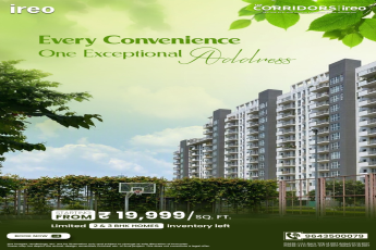 Own Your Dream Home at IREO The Corridors Gurugram || Limited 2 & 3 BHK Homes at ₹19,999/sq.ft. || Secure Your Spot in Sector 67A Now