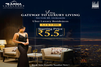 Karma Lakelands: The Pinnacle of Uber Luxury Residences in Sector 80, Gurgaon