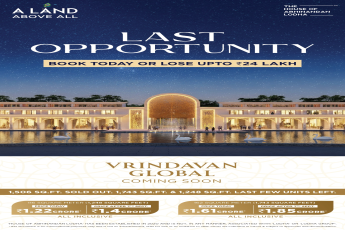 Invest in Vrindavan Global by The House of Abhinandan Lodha, Prices Rising from 8th Sept!