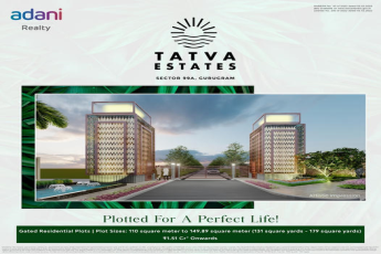 Adani Tatva Estate Own plots in a secured, gated residential community in Sector 99A, Gurgaon