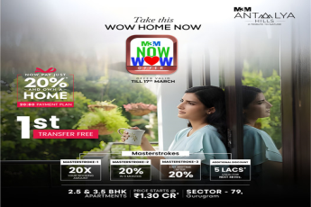 M3M Antalya Hills: Embrace the 'WOW' Factor in Sector-79, Gurugram