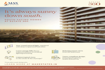 Discover Estate 360: South-Facing Homes by Max Estates in Gurgaon