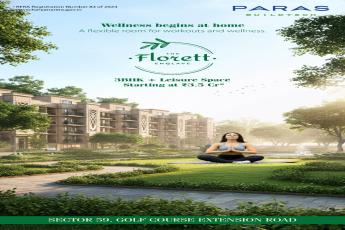 Discover Wellness Living at The Florett Enclave, 3BHK Starting ₹3.5 Cr, Sector 59
