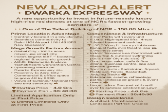 Invest in Luxury Residences on Dwarka Expressway, Starting at 4.0 Crs