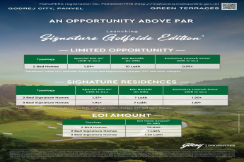 Discover Luxury at Signature Golfside Edition, Godrej City, Panvel