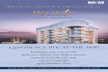 Luxurious 3 bed residences at M3M Ikonic in Sector 68, Gurgaon