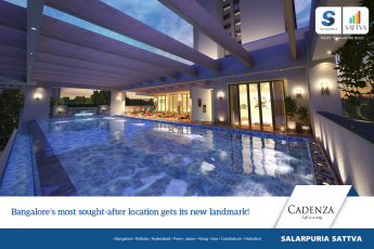 Choices of lifestyle amenities at Salarpuria Sattva Cadenza