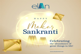 Elan Group's Makar Sankranti Celebration: A Golden Start at [Project Name], [Location]