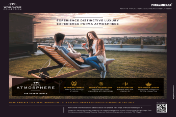 Experience distinctive luxury experience at Purva Atmosphere in Bangalore