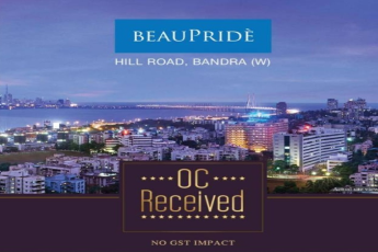 Sheth BeauPride offers NO GST Homes with OC Received in Bandra West, Hill Road, Mumbai