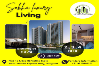 Sobha Luxury Living: Redefining Elegance in Sector 82, Gurgaon