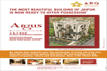 Book 4 and 5 BHK ultra luxurious homes at ARG One, Jaipur