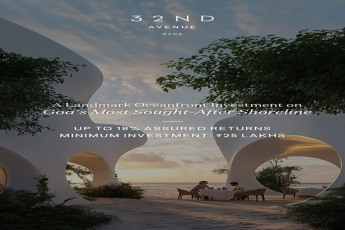 32ND Avenue Baga, Oceanfront Investment, Assured Returns, Starting ₹25 Lakhs