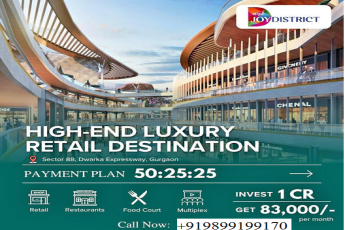 AIPL Joy District: A New Era of High-End Luxury Retail in Sector 88, Dwarka Expressway, Gurgaon