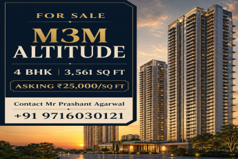 Explore M3M Altitude | 4 BHK Luxury For Sale | Contact Mr Prashant