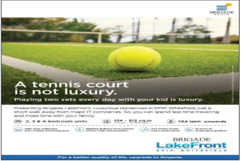 At Brigade Lakefront you can enjoy ample of amenities at your doorstep