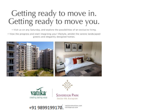 Sovereign Park by Vatika: Embrace Ready-to-Move Luxury in Sector 99, Gurugram