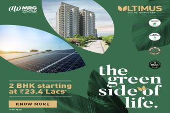 Book 2 BHK starting Rs 23.4 Lacs at MRG World Ultimus in Sector 90, Gurgaon