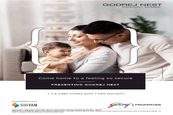 Book 1, 2 & 3 bed homes with 7-tier security at Godrej Nest in Noida