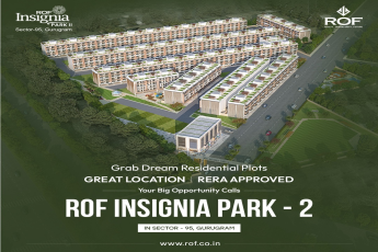 ROF Insignia Park - 2: Prime Residential Plots in Sector-95, Gurugram