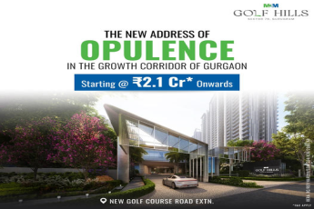 M3M Golf Hills: The Epitome of Opulence in Sector 79, Gurgaon's Growth Corridor
