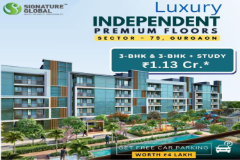 Signature Global's Independent Premium Floors: Spacious Living in Sector-79, Gurgaon