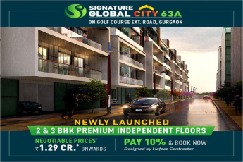 Don't miss the last chance to secure your dream home in Signature Global City 63A, Gurgaon