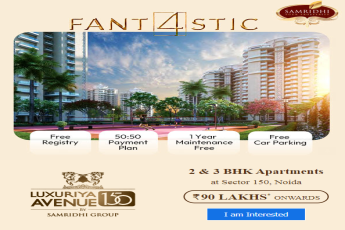Book your dream home and get the fantastic 4 offer at Samridhi Luxuriya Avenue, Noida