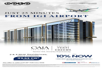 Discover BPTP GAIA and Verti-Greens Residences Near IGI Airport, Starting at ₹3.53 Cr