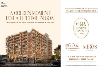Discover a Golden Moment, House of Abhinandan Lodha's Premium Residences in Goa, Starting at ₹1.17 Crore