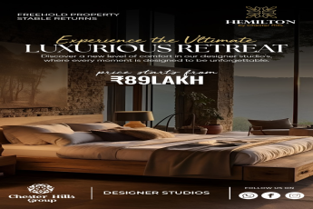 Discover Luxurious Retreats at Hamilton by Chester Hills, Price from ₹89 Lakh