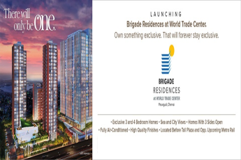 Launching Brigade Residences at World Trade Center in Perungudi, Chennai