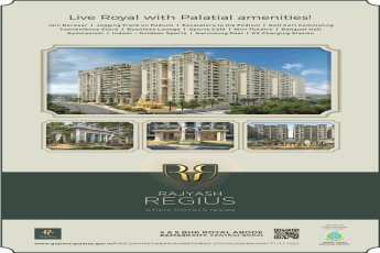 Live Royal with palatial amenities at Rajyash Regius, Ahmedabad