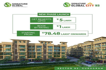 New phase launch at Signature Global City 93, Gurgaon