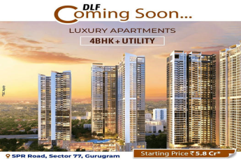 DLF Announces Opulent 4BHK+Utility Apartments on SPR Road, Sector 77, Gurugram