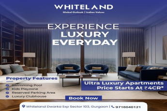 Whiteland Apartments: Indulge in Ultra Luxury Living in Sector 103, Dwarka Expressway, Gurgaon